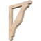 Ekena Millwork Funston Craftsman Smooth Bracket, Douglas Fir, 3 1/2"W x 32"D x 40"H BKT04X32X40FST04SDF - alternate 1